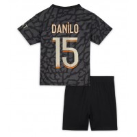 Camisa de time de futebol Paris Saint-Germain Danilo Pereira #15 Replicas 3º Equipamento Infantil 2023-24 Manga Curta (+ Calças curtas)